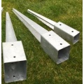 Galvanized Steel Square Anchor Long Spike Pole Anchor