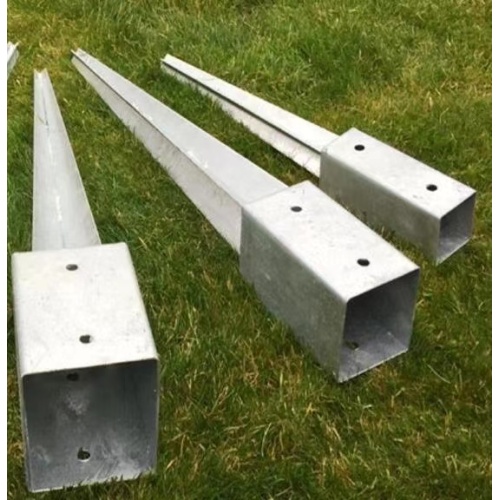 Galvanized Steel Square Anchor Long Spike Pole Anchor