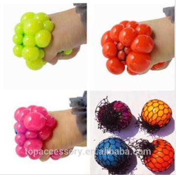 TTY6906-30 Anti Stress Reliever Grape Ball Autism Mood Squeeze Relief Toy Funny Geek Gadget
