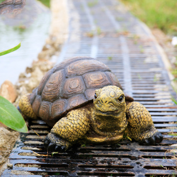 Garden Decoration Fiberglass Turtle Statue Resin Tortoise Sculpture Animal