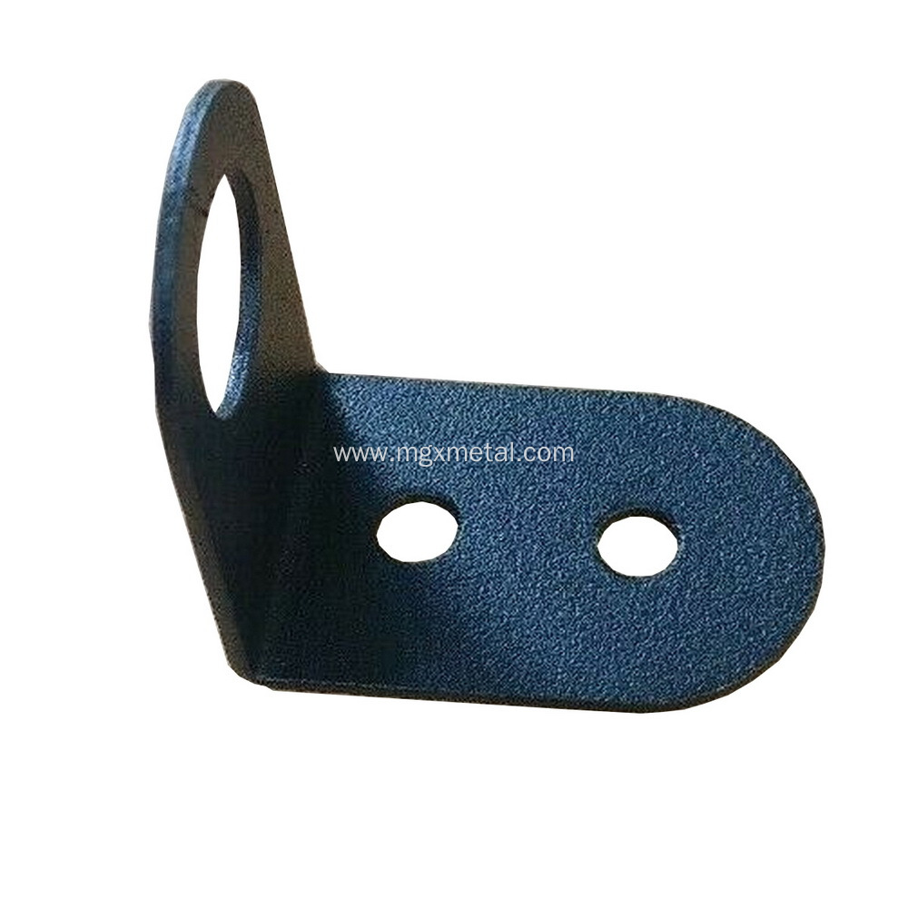 Powder Coated Black Metal Toggle Switch Mounting Bracket