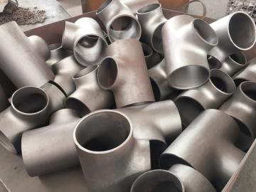 Carbon Steel Tee With Shot Blasting