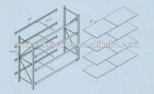 Medium duty warehouse racks