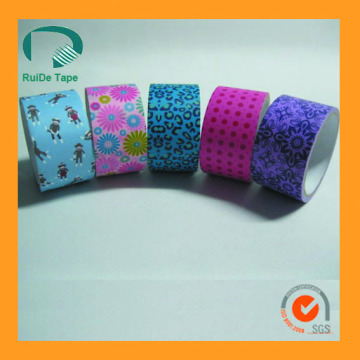 Decorative printed cloth duct tapes