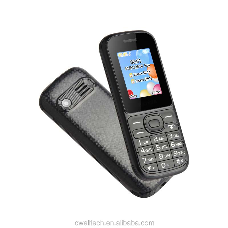 In Stock Wholesale 1.77 inch Dual SIM Card Quad Band GSM China Cheap Mobile Phone
