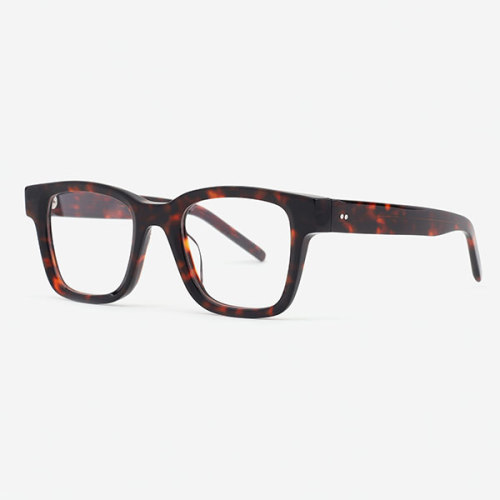 Square Bevel Acetate Men's Optical Frames 21A3073