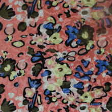 Graceful Shimmery Floral Print Silk Jacquard Fabric,Silk Sangpo Satin Factory Sell