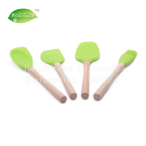 Set di 4 pezzi in silicone per dolci