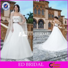 Lace Decorated Strapless Neckline Backless Aliexpress Wedding Dresses On Sale