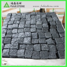 Natural Tumbled Dark Grey Granite Driveway Paver
