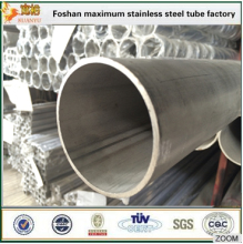 Stainless steel welded pipe sus304 industrial pipe pice per ton
