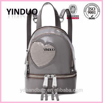 Italian Leather Pu Korean College Bags Backpack Women