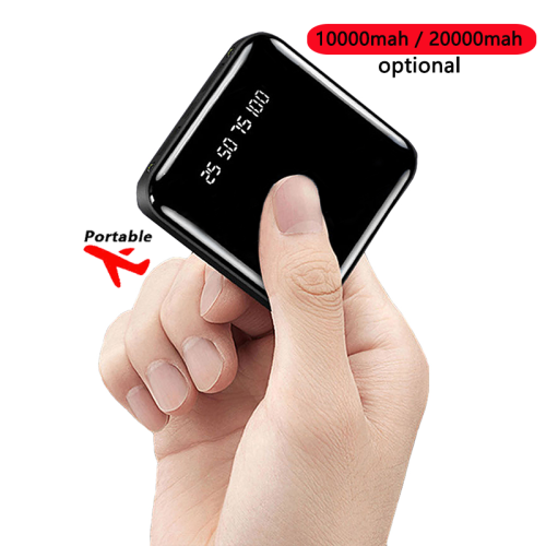 Dual USB ABS Mini Power Bank 10000mah