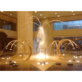 Outdoor Stainless Steel Laminar Jumping Fountain