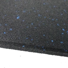15mm Gym Rubber Mat With Blue Fleck