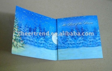 Voice recording greeting card for christmas