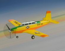 4 ch radio control T-34B airplane