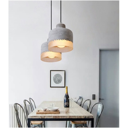 LEDER Beautiful Concrete Pendant Lighting