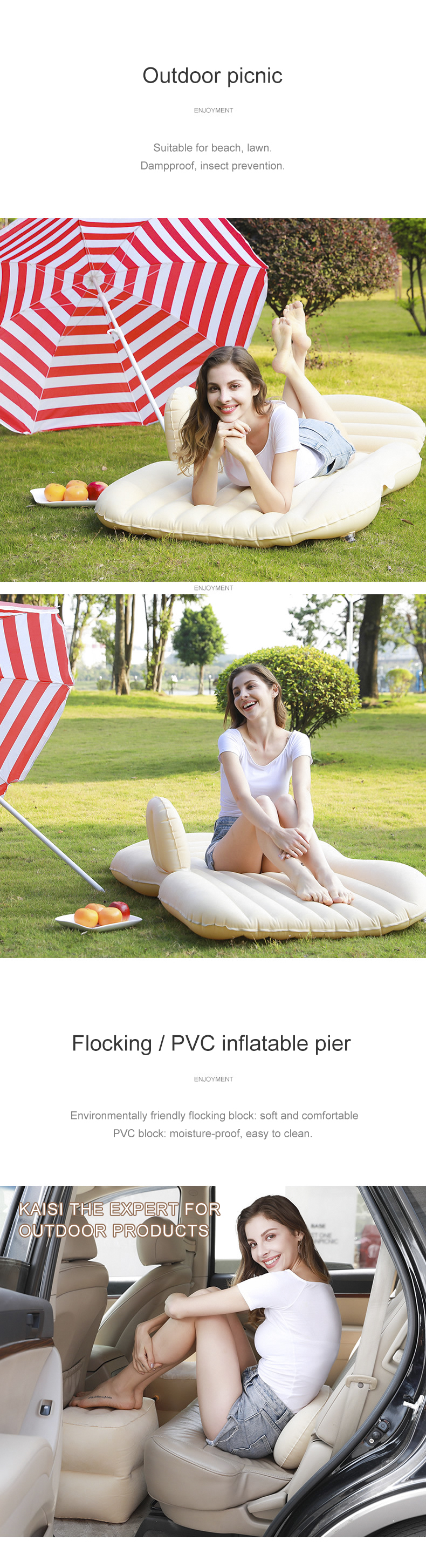 Air Mattress for Car Travel Inflatable Mattress