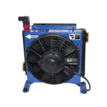 DC 24V 12V Hydraulic Fan Air Cooled Oil Cooler for Ship Mechanical Accessories