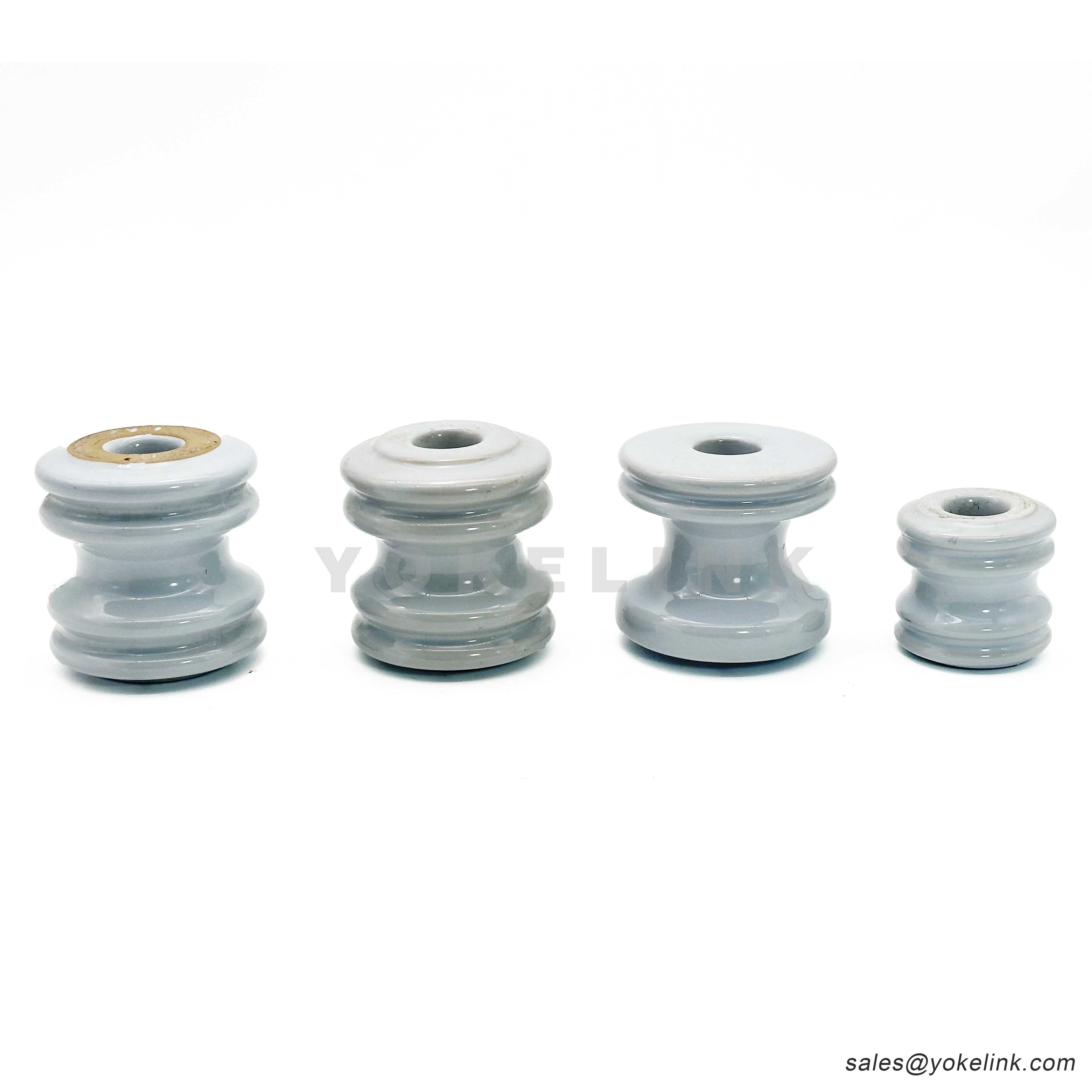 Porcelán orsó szigetelő típusa átviteli vezetékekhez