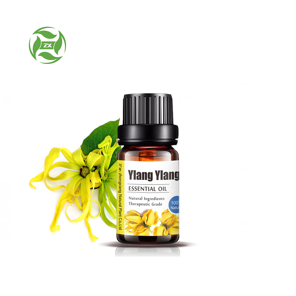 Approvisionnement d&#39;usine 100% pure huile essentielle d&#39;ylang ylang