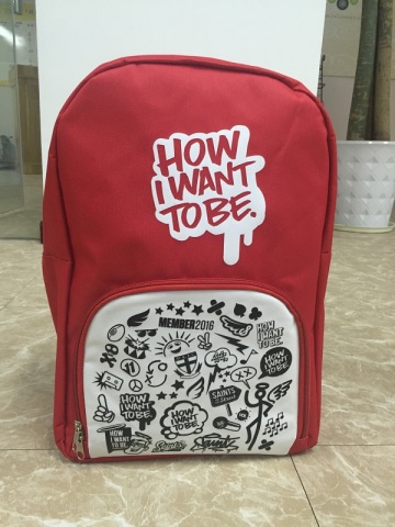 new products promotional products school bag 2016