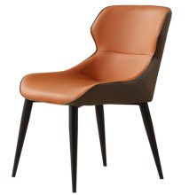 Factory Price Overstuffed Living Room Chairs - Artificial Leather Dining & Restaurant Chairs