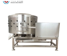 Vertical chicken claw peeling machine