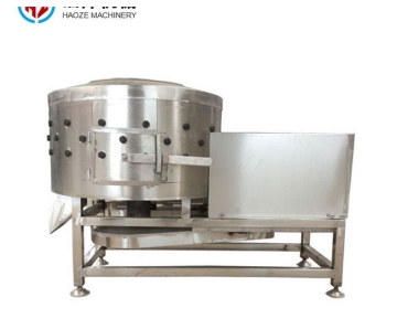 Vertical chicken claw peeling machine