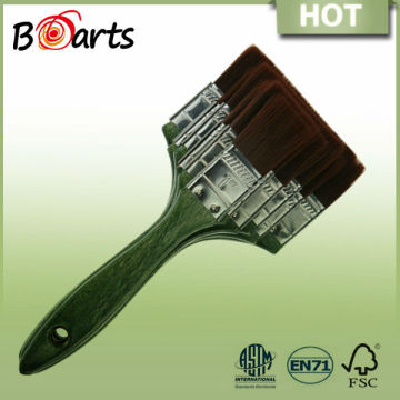 high quality wooden handle bristles paint brush