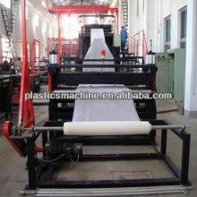 Plastic window screen mesh machine