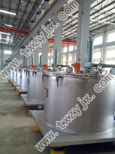 Made in China Low Cost Top Discharge Manually Flat Centrifuge For Oil Filtering