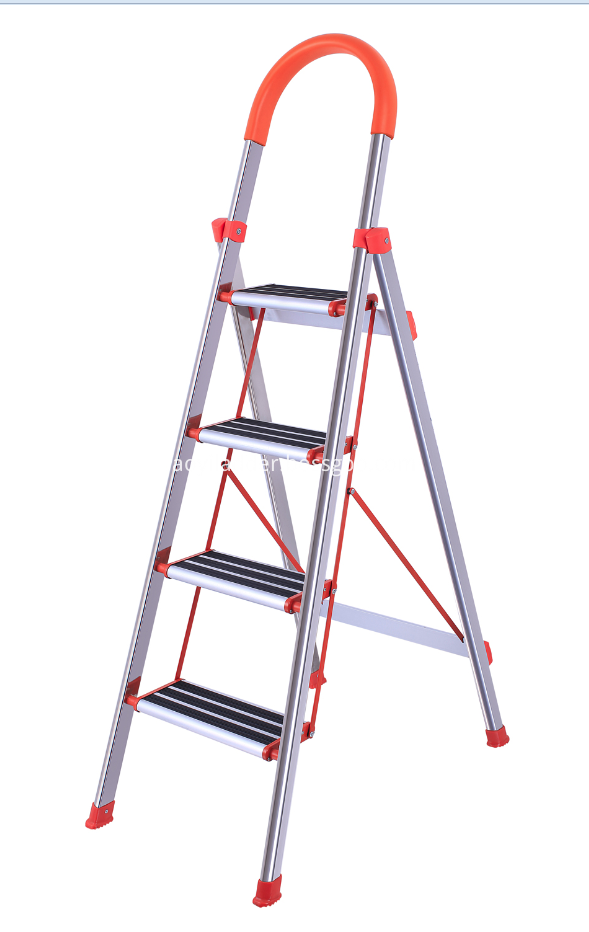 Non slip household 4 steps ladder