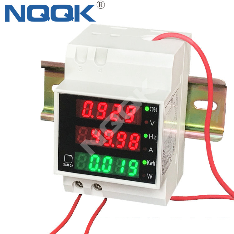 D52-2058 DIN Rail Multi-Function Digital Meter