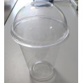 12oz PET Plastic Cold Cup Dome/Flat Lid