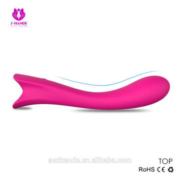 Elegant multi-speed automatic silicone vibrator sexy toys for girls