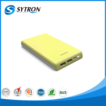 Small MOQ accept power bank for Samsung Note 10000mah small power bank