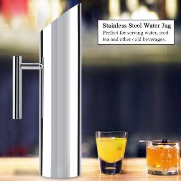Stainless Steel Water Pitchers with Ice Guard