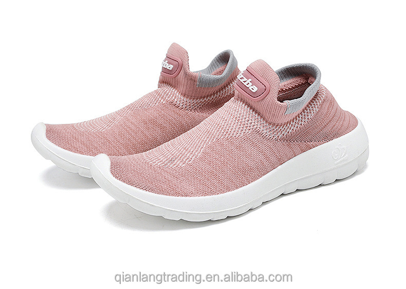 men Running shoes flying knit pumps shoes,couples Slip-On walking shoes for women/men ,Polyurethane high elastic flying weave