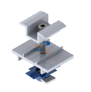 Aluminum Solar Panel Mounting Hardware: Mid Clamps & End Clamps for PV Systems