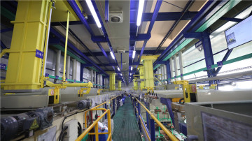 Chemical nickel plating production line