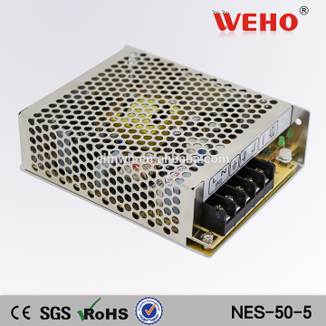 NES-50-5 weho factory outlet nes power supply 5v 50w