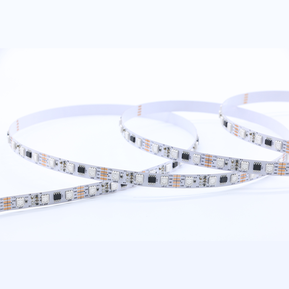 عالي الجودة DC12V 5050SMD 60LED WS2811 PIEXL LED Strip IP68