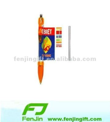 custom banner ball pen