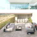 Combinación de sofá al aire libre de protector solar de Villa Garden Hotel