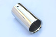 Rolled In Single Wall Exhaust Tips