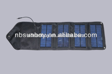 10w solar charger bag