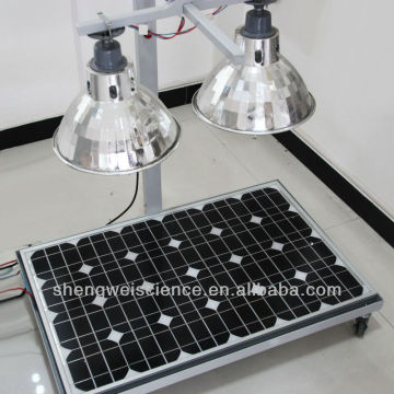 educational technology equipment/ teaching Training Bed for study of solar power system