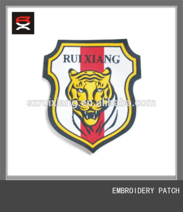 High density woven patch ,clothing patch ,chest badge patch